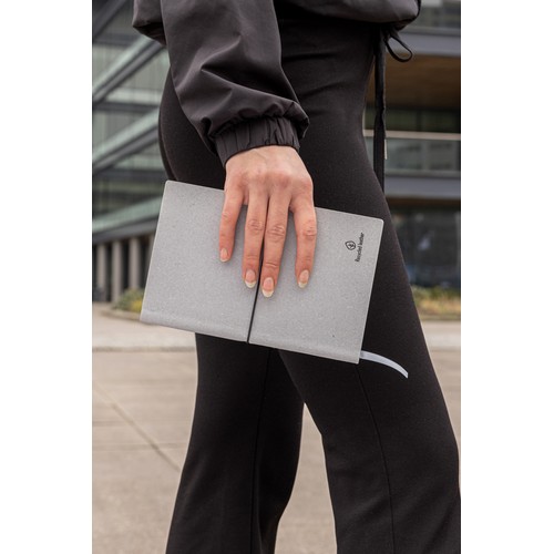 A5 recycled leather notebook
