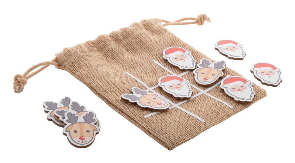 Kerst tic-tac-toe; kerstman & rendieren #2