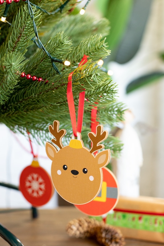 Kerstboomversiering, rendier #3