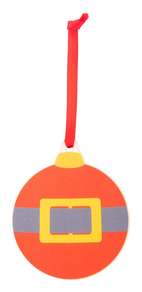 Kerstboomversiering, de buik van de kerstman #1