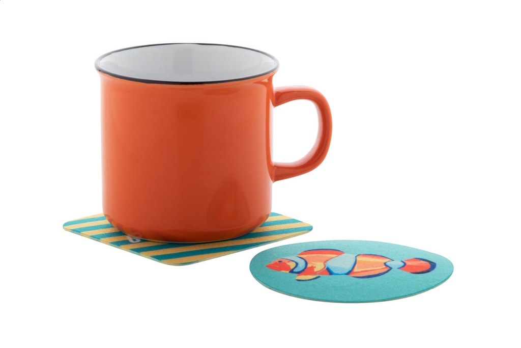 RPET-vilten onderzetter, cirkel #4