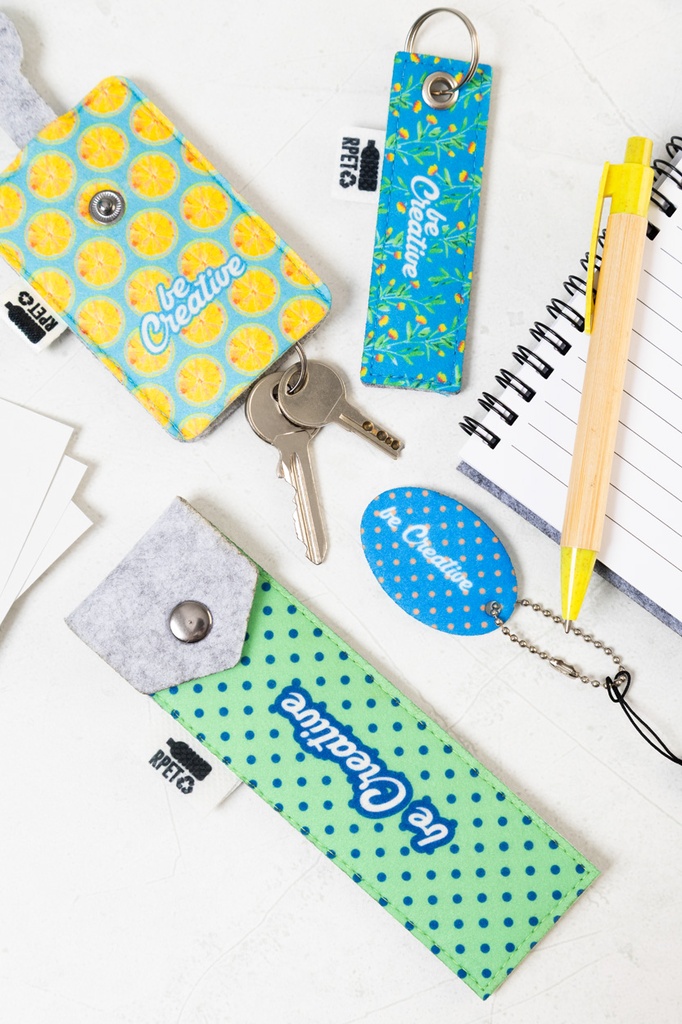 custom made sleutelhanger, ovaal #4