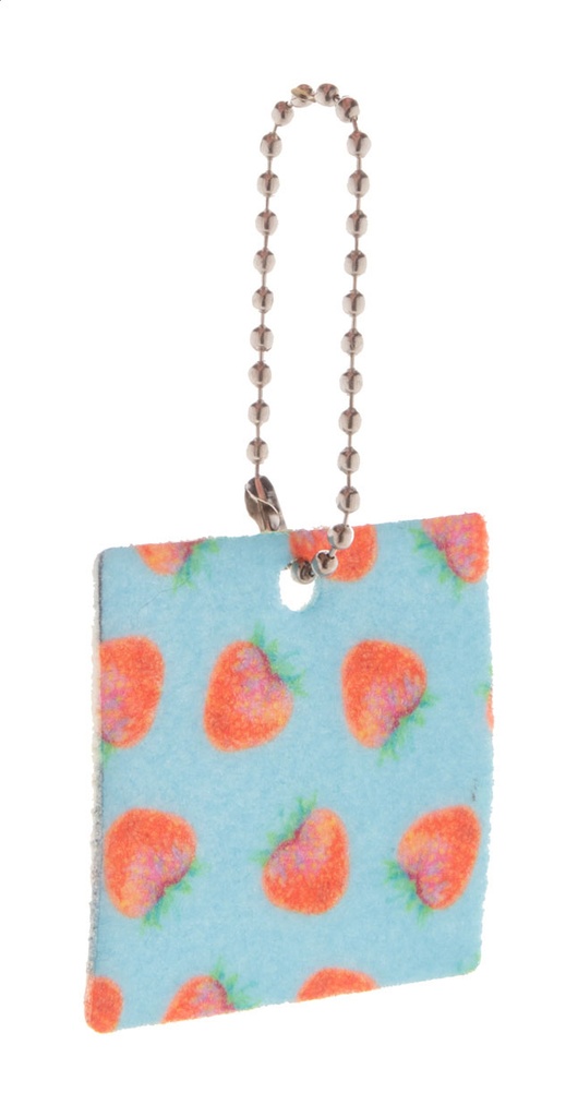 custom made sleutelhanger, vierkant #1