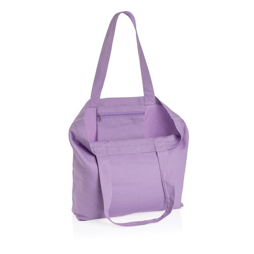 Impact Aware™ 240 gsm rcanvas shopper w/pocket