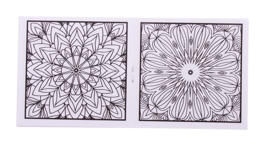 custom made kleurset, mandala #3