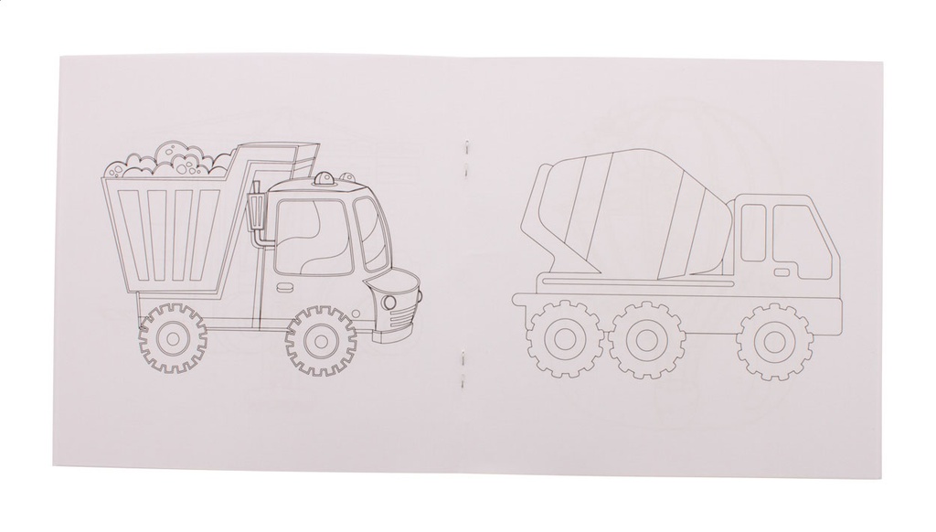 custom made kleurboek, voertuigen #2