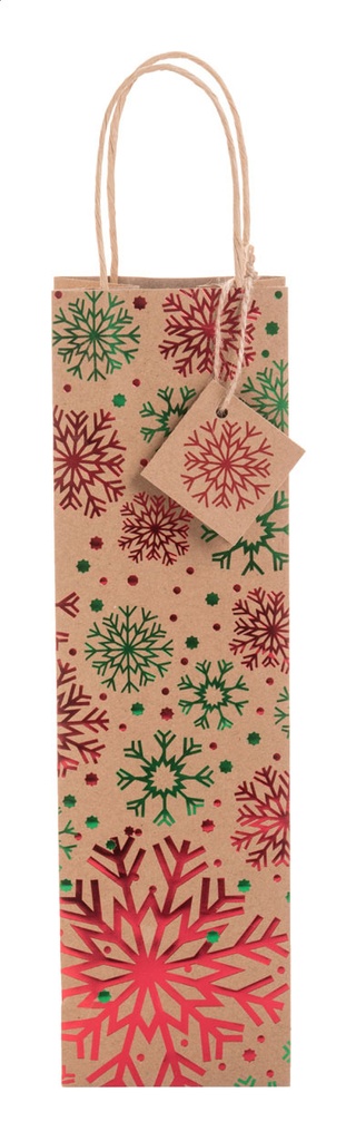 Kerstcadeauzakje, wijn #2