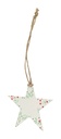 Kerstboom ornament, ster #1