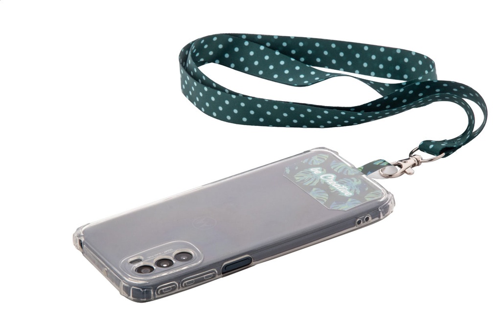 custom made mobiele telefoonhouder met RPET sleutelkoord #16