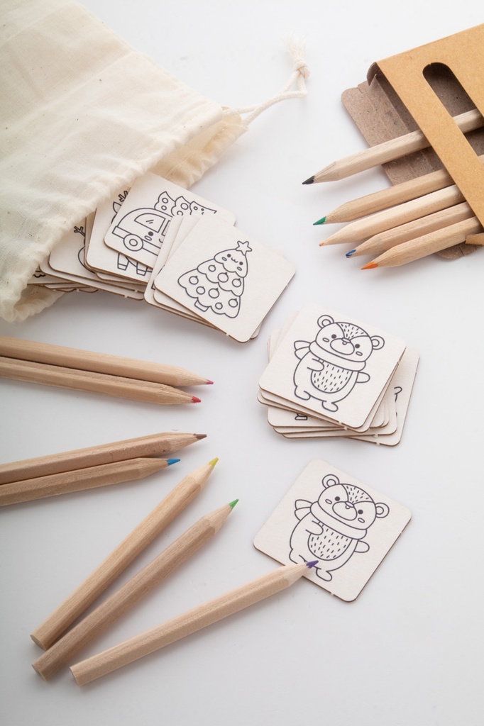 kleur kerstgeheugenspel #5