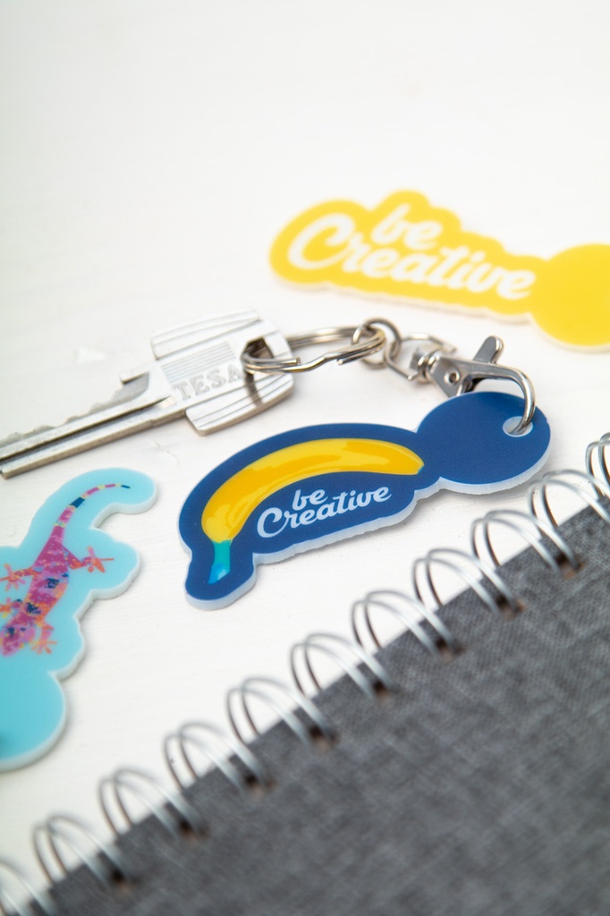 winkelwagenmuntje sleutelhanger #6