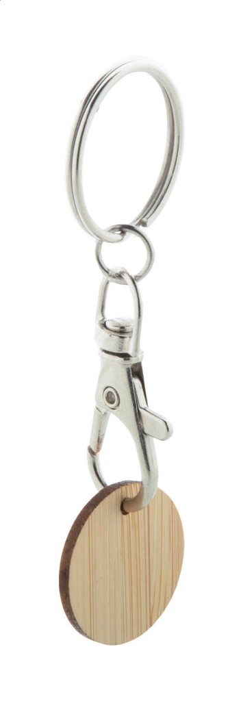 winkelwagenmuntje sleutelhanger #2