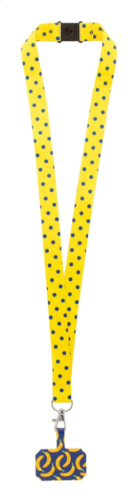 custom made lanyard met mobiele telefoonhouder en RPET-sleutelkoord #3