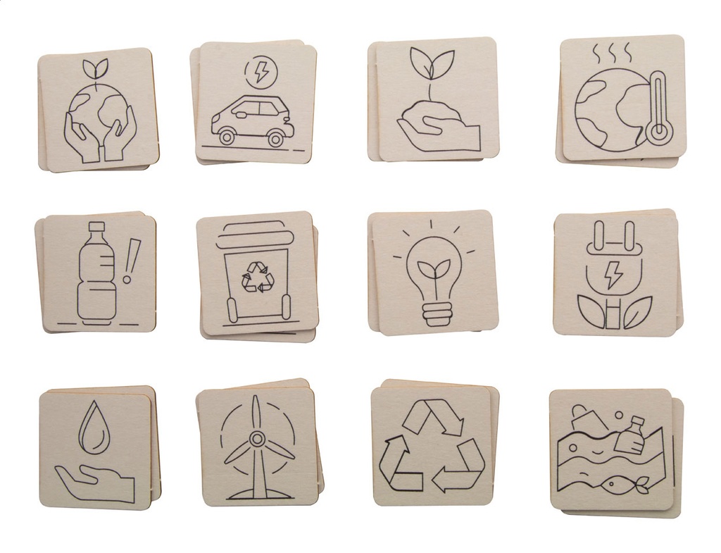 kleurgeheugenspel, milieu #3