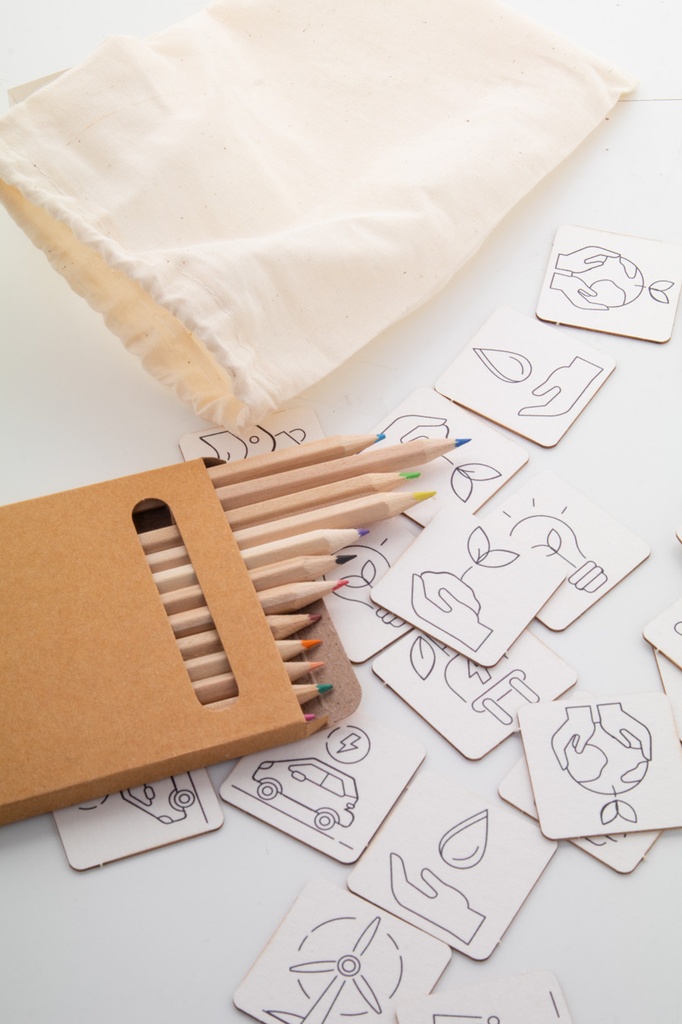 kleurgeheugenspel, milieu #4