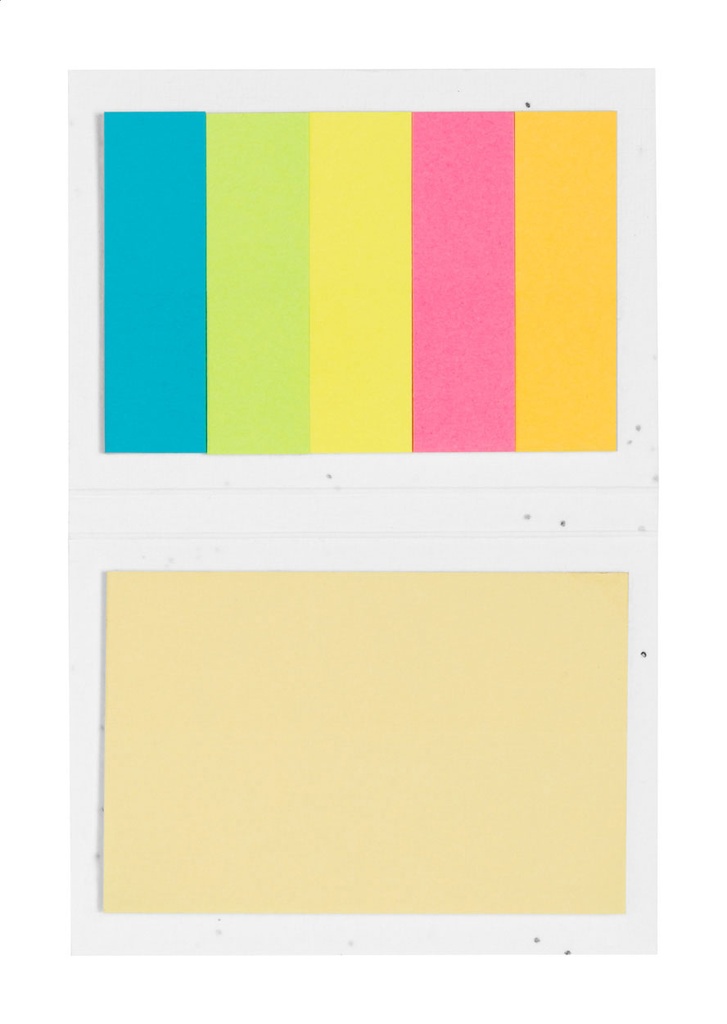 zaadpapier zelfklevend notitieblok #3