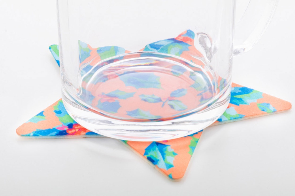 custom made RPET vilten onderzetter #5