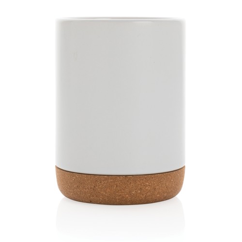Ceramic mug with cork base 280ml