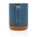 Ceramic mug with cork base 280ml