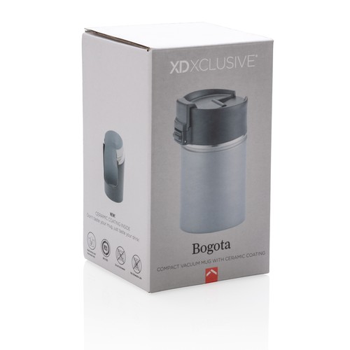 Bogota compact vacuum mug with ceramic coating
