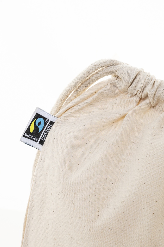Fairtrade tas met trekkoord #3
