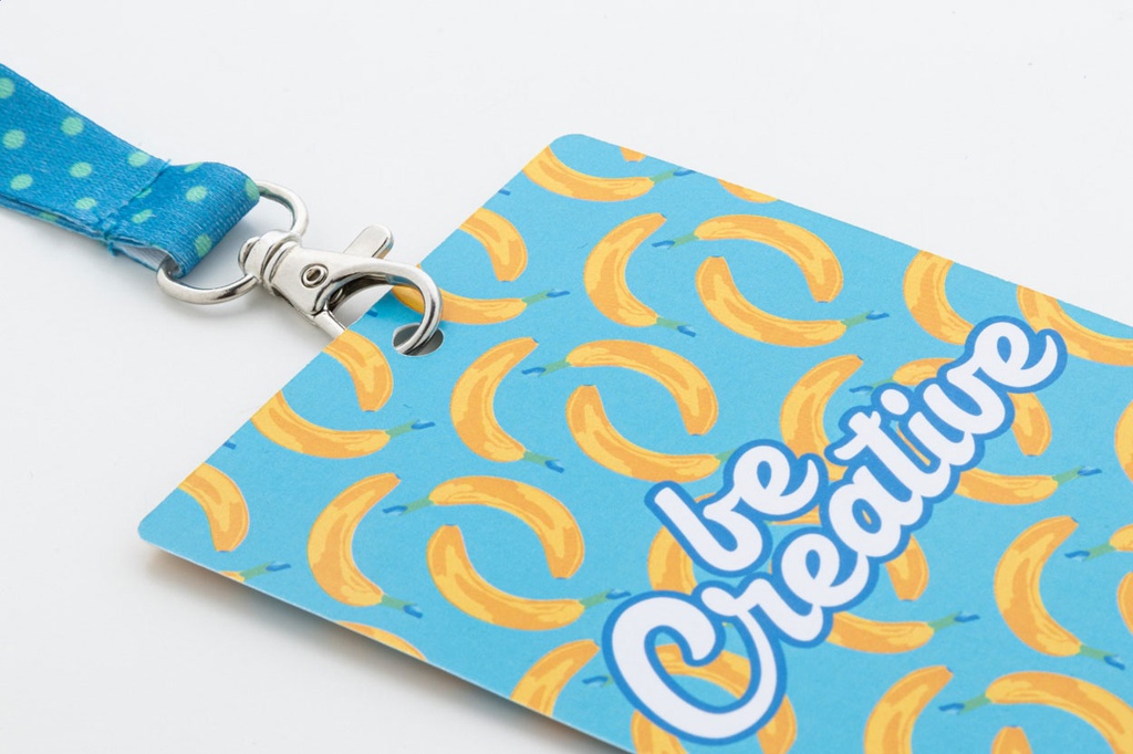 Custom made papieren badge #5