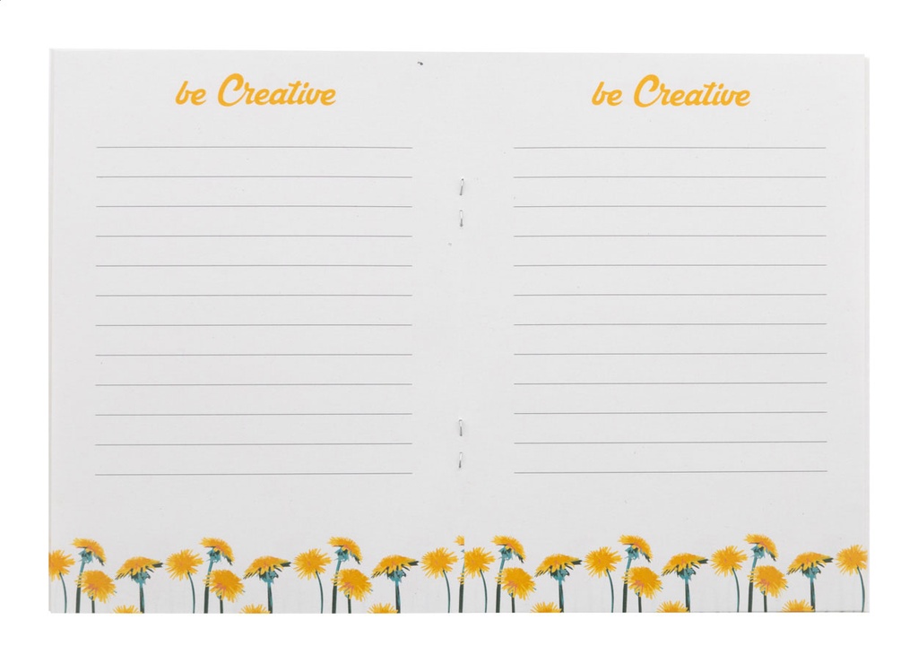 op maat gemaakt notitieboek van zaadpapier #2