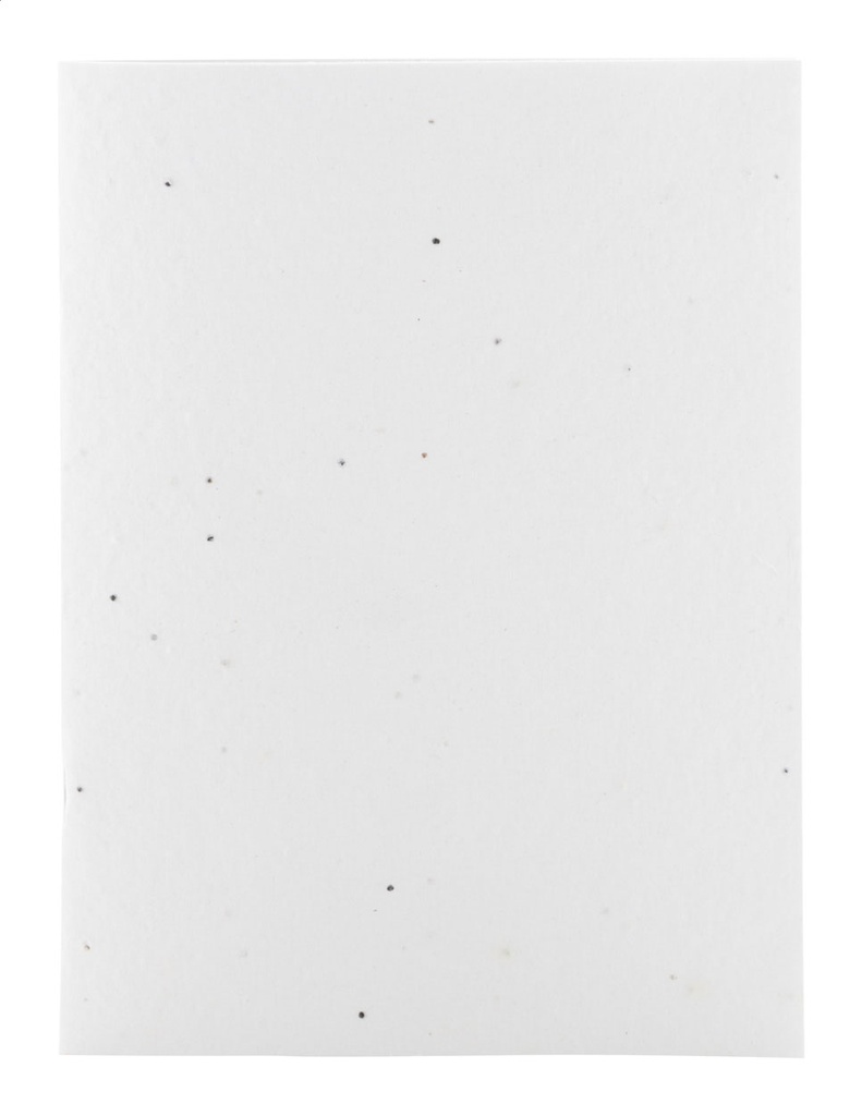 op maat gemaakt notitieboek van zaadpapier #7