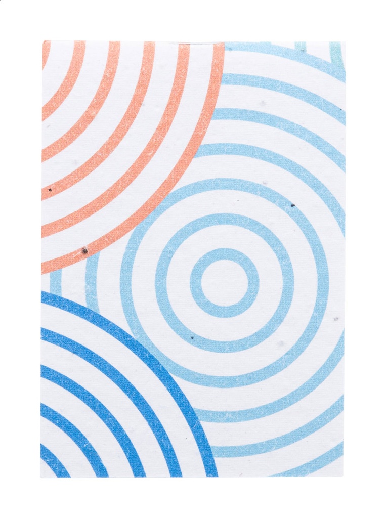 op maat gemaakt notitieboek van zaadpapier #5