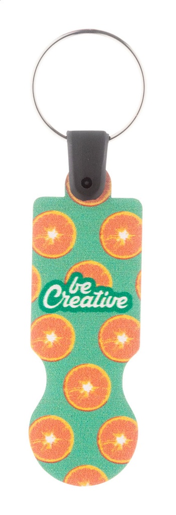 custom made trolley munt sleutelhanger #2