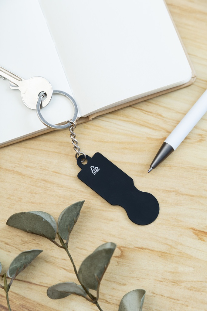 trolley munt sleutelhanger #5