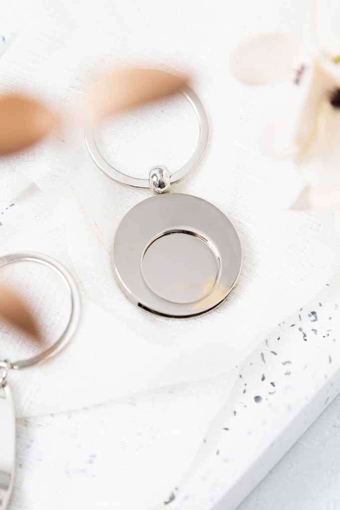 trolley munt sleutelhanger #6