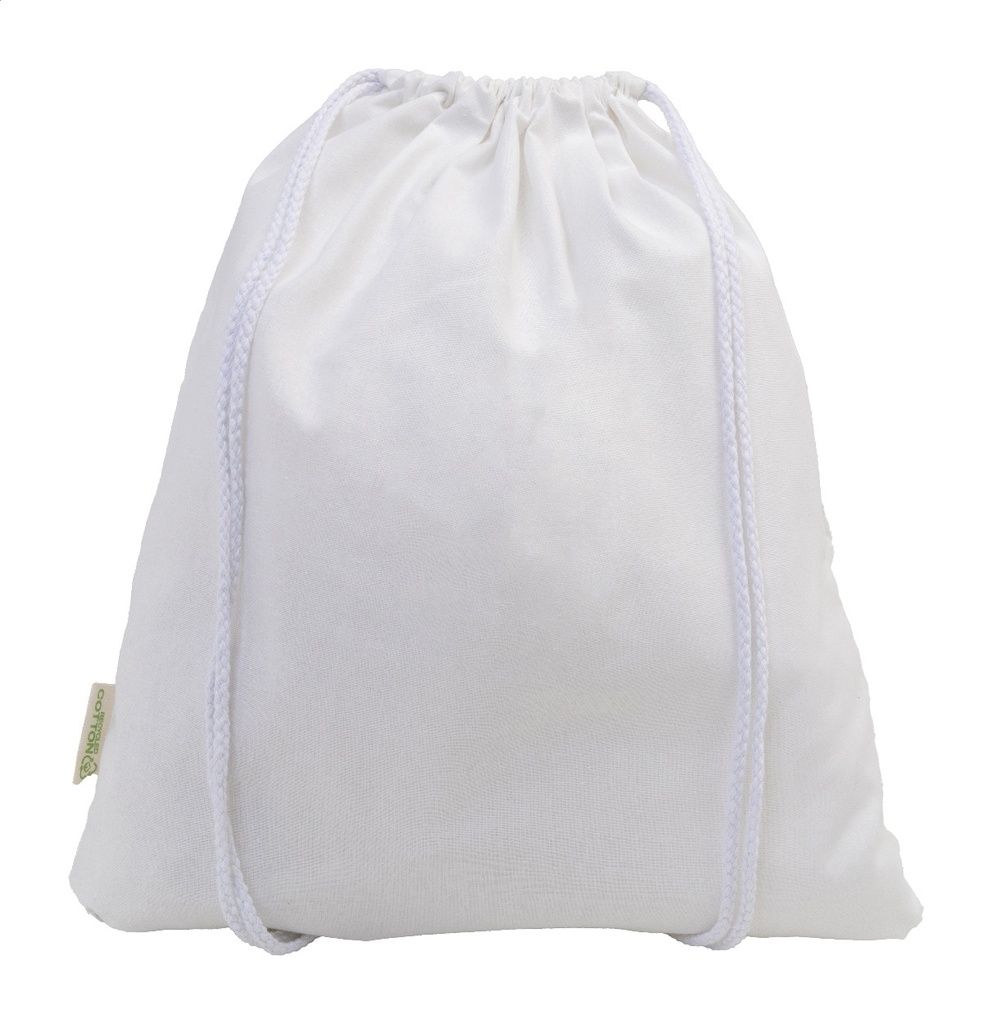recycled katoenen trekkoord tas #3