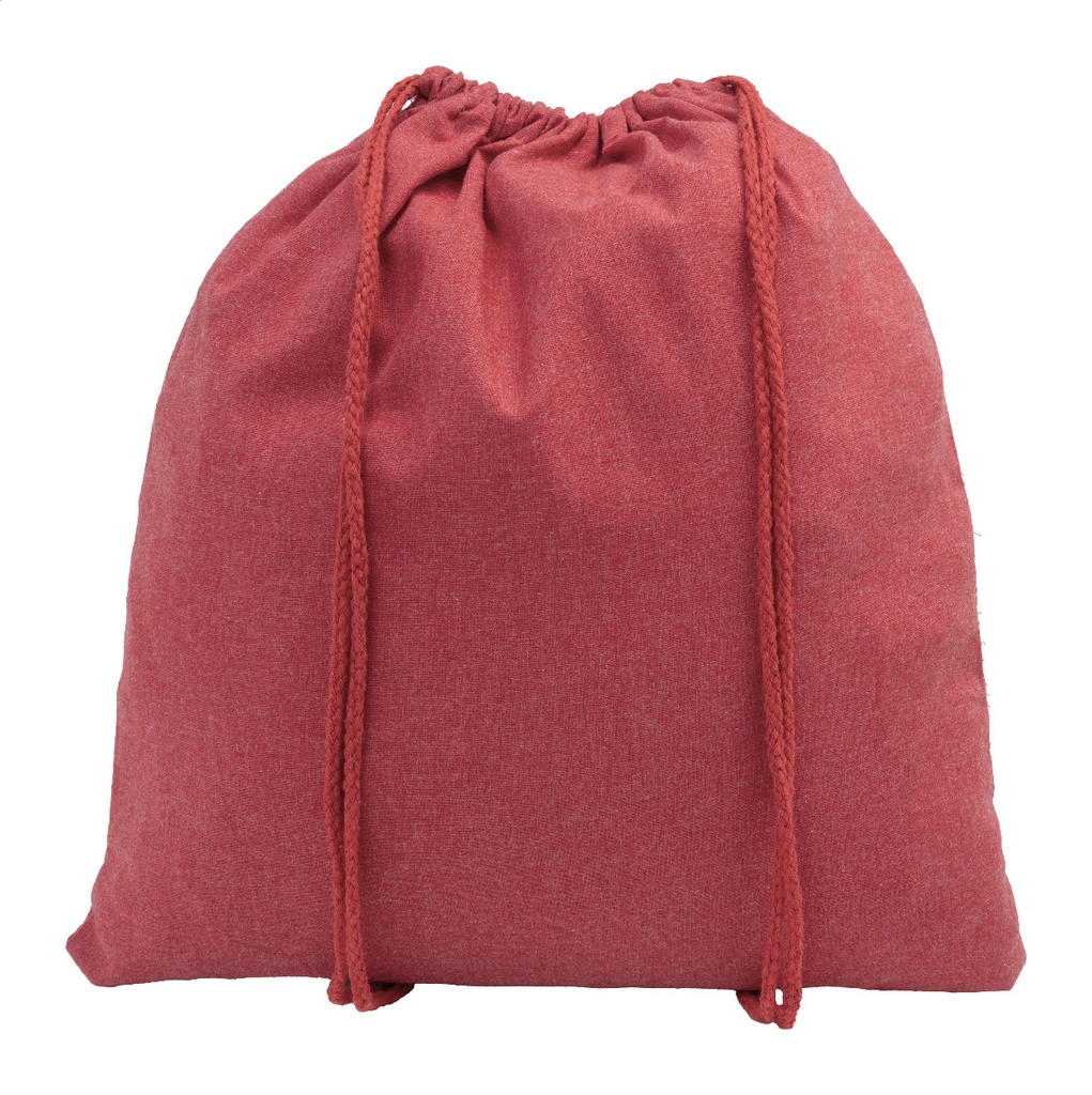 recycled katoenen trekkoord tas #1