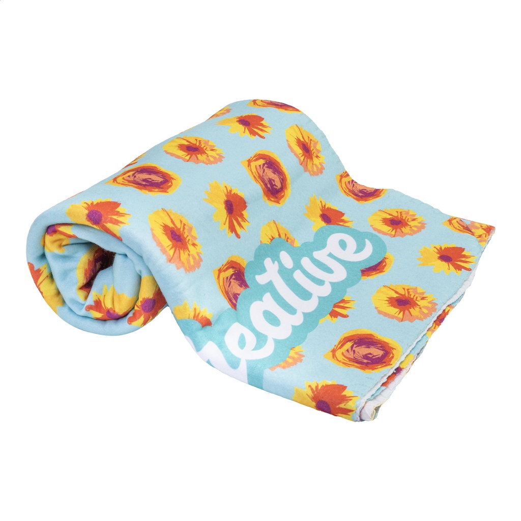 custom made RPET polar fleece deken #2