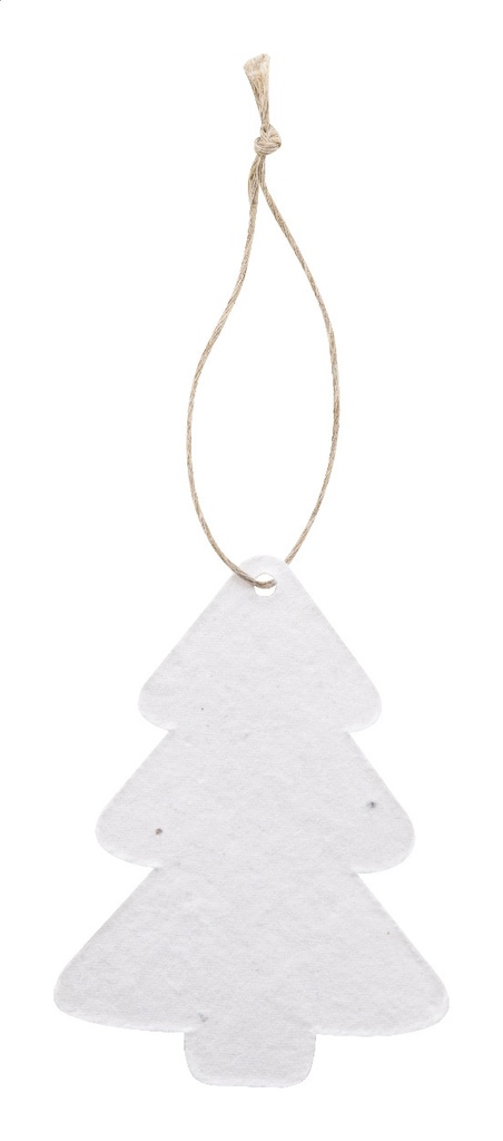 aangepast kerstboom ornament van zaadpapier, kerstboom #3
