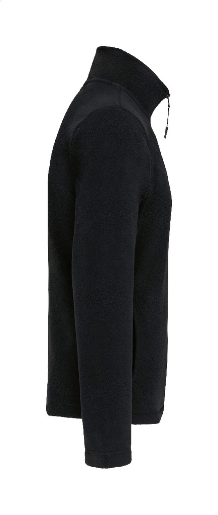 short zip fleece jas #3