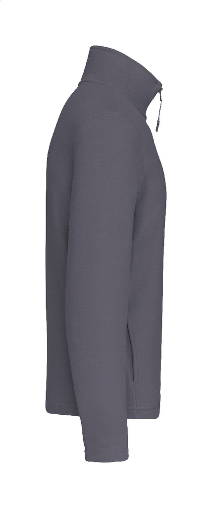 short zip fleece jas #1