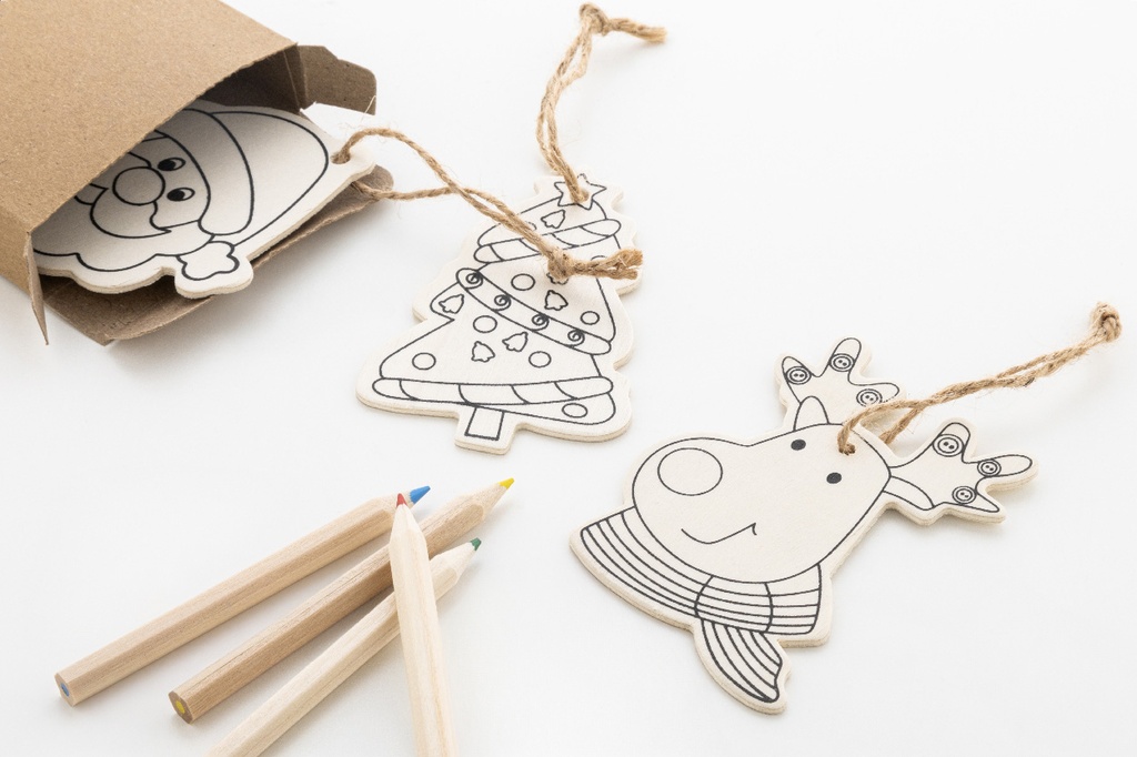 kleurende kerstboomornamenten #2