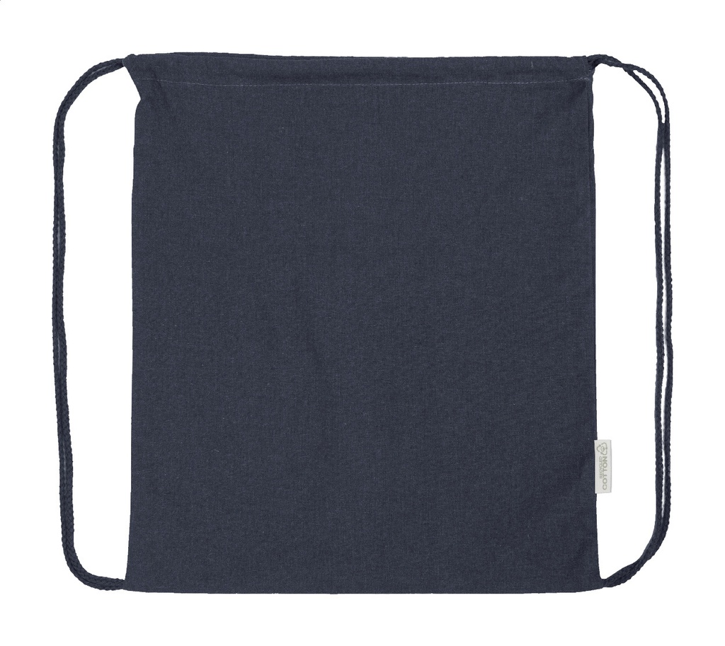 recycled katoenen trekkoord tas #4