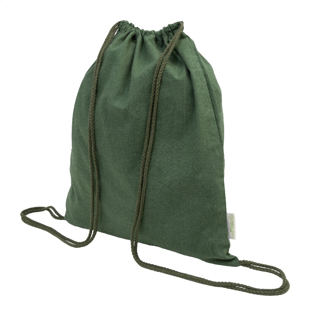 recycled katoenen trekkoord tas #2