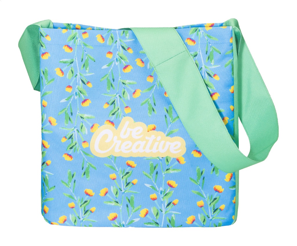 custom made RPET schoudertas #6