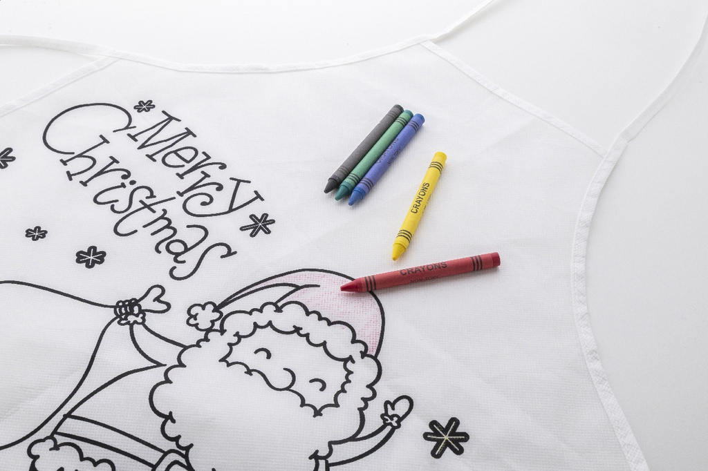 kleurend kerstschort voor kinderen #2