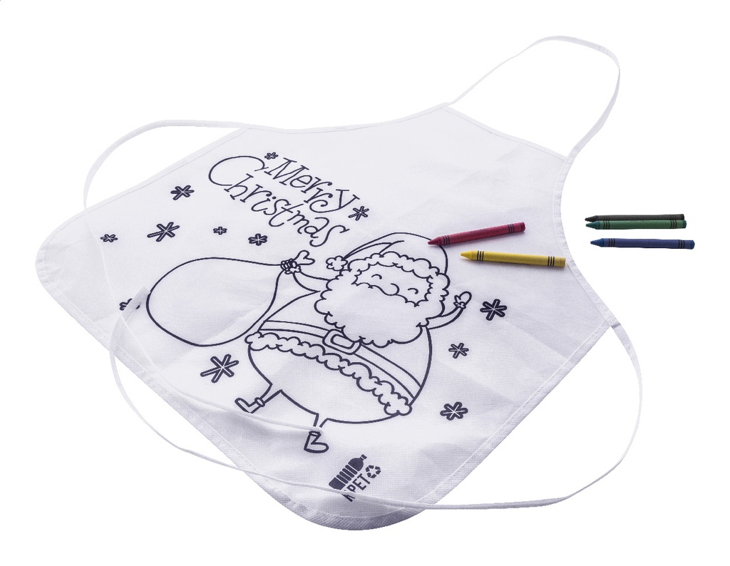 kleurend kerstschort voor kinderen #4