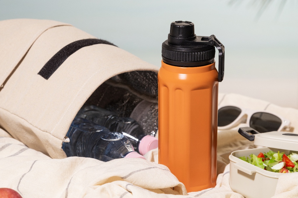 gerecyclede canvas koeler tas #7