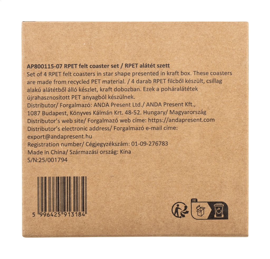 RPET Kerst achtbaan set #6