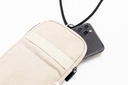 gerecycled canvas crossbody mobiele tas #5