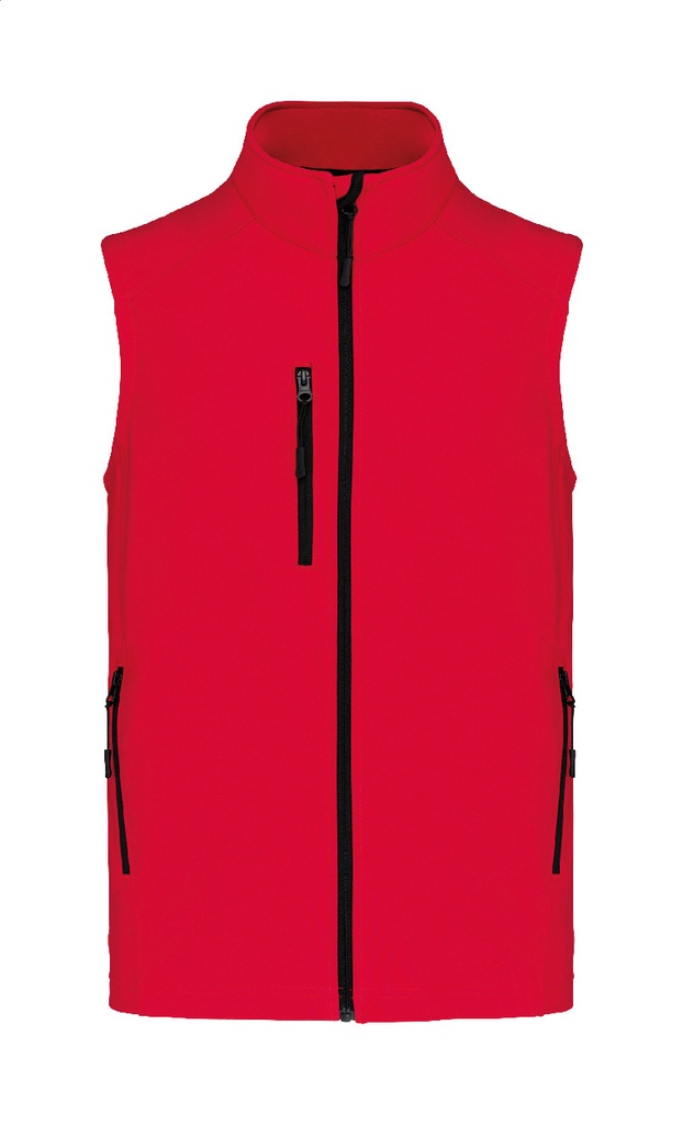 3-laags softshell bodywarmer vest #1