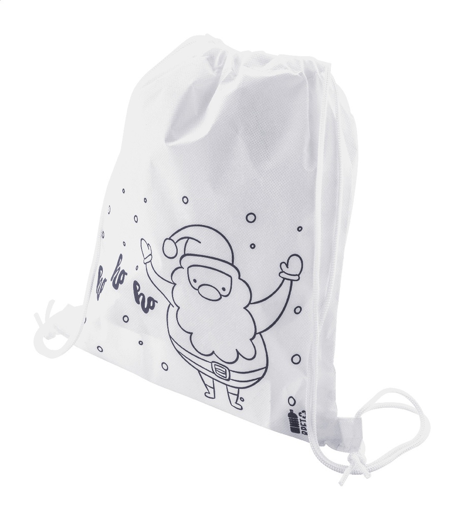 kleurstof kerstkoordzak #2