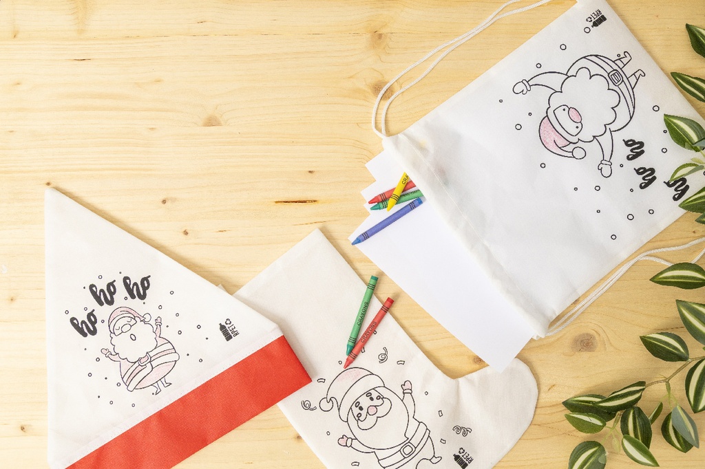 kleurstof kerstkoordzak #7